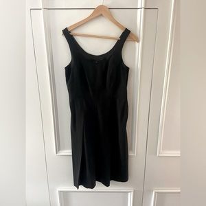 Black Theory dress, classic slight scoop neck size 8